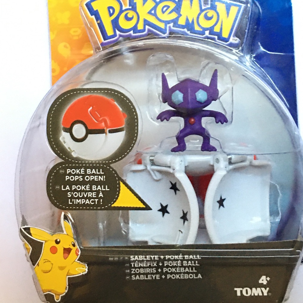 Pokemon TOMY PokeBall Sableye - Brand New in pack